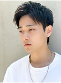 【Lond GULLMAN江村】アップバング×ミニウルフstyle