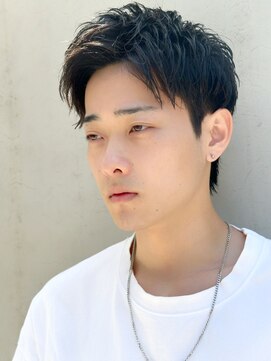 ロンドガルマン 名古屋(Lond GULLMAN) 【Lond GULLMAN江村】アップバング×ミニウルフstyle