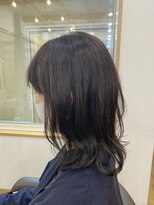 ヘアメイク コモレビ(hairmake komorebi) 【山本智文】フェイクブラックワンホンヘア