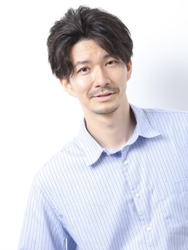 リアン(lien) 『lien.自由が丘　メンズ』ジェントルかきあげヘア　担当西村
