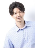 『lien.自由が丘 メンズ』ジェントルかきあげヘア 担当西村