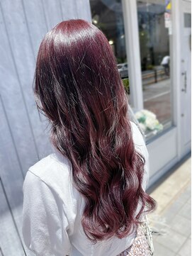 ヘアーデザインガーデニア(hair design Gardenia) チェリーピンク【赤羽 赤羽岩淵 子連れ美容室】