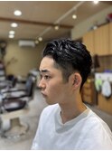 ツーブロショート