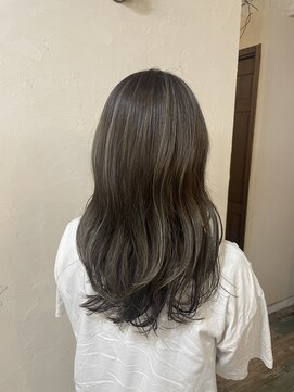 リノカヒリ(Lino kahili) コントラストハイライト×シアーグレージュ