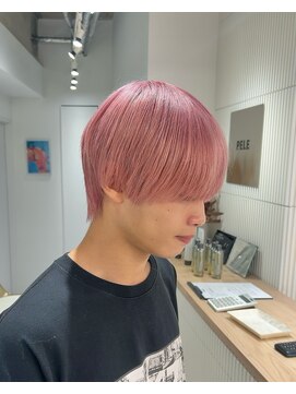 ペレ 渋谷(PELE) 前髪/アンブレラカラー/こなれミディ/イメチェン/ウェーブパーマ