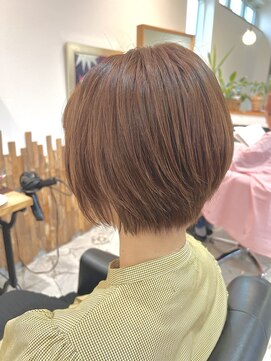 オーガニックヘアーサロン ハッピーティアーズ(Happy tears) すっきりショートスタイル