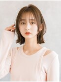 透明感抜群☆肩上ボブ