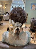 11-20 あみ下ろし リボンアレンジ