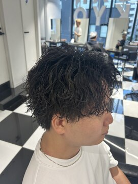 オーシャントーキョー(OCEAN TOKYO) メンズパーマツイスパ波巻きスパイラルマッシュセンターパート