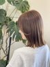 【染めてから2ヶ月以内限定】リタッチカラー+カット