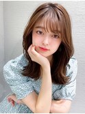 【NEW OPEN】小顔前髪あり後れ毛サイド バングメルティカラー