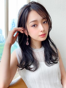 ラルユー 金山(LallYou) イメチェンロングレイヤー顔周りレイヤー後れ毛小顔カット美髪