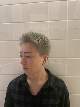 ヒロギンザ 名古屋本店(HIRO GINZA) シルバーショートスタイル