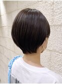 丸みショート　髪質改善トリートメント　京都美容室　進詩織