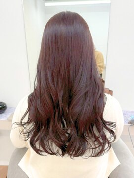 エトレ(etore) 【ブリーチなしダブルカラー】ロング/艶感チョコレートブラウン