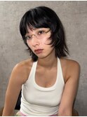 薬院　ボブ　顔まわりレイヤーカット　ブリーチなしカラー