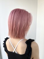 ヴィオットバイサロン(Viot by Salon)&nbsp;Bob×ペールピンク/こなれカジュアルボブ