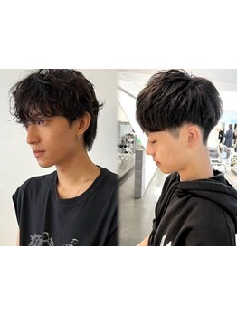 【macaroni coast×メンズ歓迎】カット×パーマで新しい自分を見つける！メンズカジュアルが得意なサロン☆