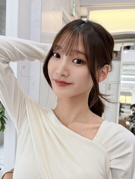 レイリー 原宿 表参道(Rayreee) 抜け感フェイスレイヤーで愛され韓国ヘア