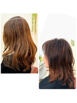 はしもと美容院&nbsp;ウルフロング