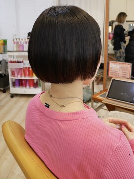 モリオ フロム ロンドン 成増店 【morio成増/宇佐美】ミニボブ◎個性をプラス