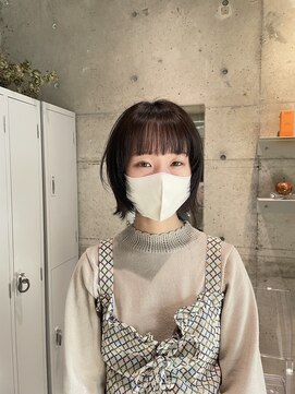 外ハネなレイヤーボブ