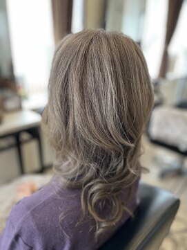 コア フィール ア デイ(COIFFURE A DAY) 【ミセス艶ロング】当店人気メニューM3Dトリートメント