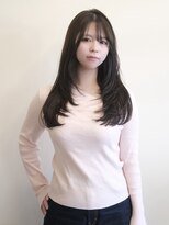 Idk&nbsp;ハッシュレイヤーカット/グレージュカラー