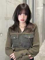 シーク 天神(SEEK)&nbsp;松尾菫菜/レイヤーカット/韓国ヘア/ハッシュカット