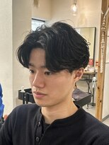 ニコ 四街道(nico)&nbsp;四街道/MEN'S/メンズカット/ニュアンスパーマ/フェザーパーマ