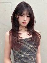 シーク 天神(SEEK) 松尾菫菜/レイヤーカット/ハッシュカット/韓国ヘア