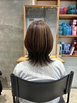 アルトル 池袋2nd(altru)&nbsp;◇大人40代50代60代ショートボブ丸みショート白髪ぼかし