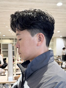 ハイプ メン 藤沢(HYPE MAN) フェザーパーマニュアンスパーマ毛流れパーマメンズパーマ
