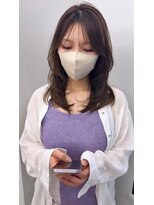 アエル(AELU) 2way前髪×ミディアムレイヤー