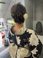 ヘアーリゾートラシックアールプラス(hair resort lachiq R+)&nbsp;浴衣着付＋おまかせヘアアレンジ