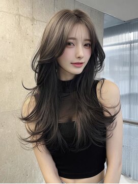 ノイズオオサカ 梅田店(NOISM OSAKA) 韓国ヘアワンホンレイヤー顔周りレイヤー小顔くびれ