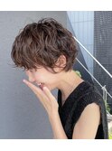 ショートレイヤーパーマ