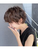 ナループロア ルームー(Nalu pu loa ROOMOO)&nbsp;ショートレイヤーパーマ