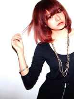 ヘアサロン ガリカ 表参道(hair salon Gallica)&nbsp;ピンクグレージュカラー ☆ 軽め Bob スタイル♪