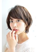 お手入れ簡単 大人キレイ ショートボブ『代官山tricca』田村千香