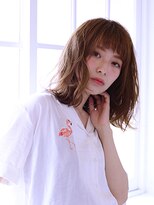 アース 上野店(HAIR&MAKE EARTH) 重軽ニュアンスミディ【EARTH　上野】