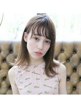 モアナサーフライダー(Moana surfrider) シースルーバング×外ハネ　【切りっぱなしボブ】