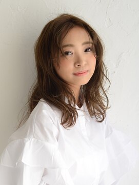 アース 盛岡南店(HAIR & MAKE EARTH) 愛されスタイル定番☆ふんわりセミディ