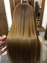 ヘアアンドメイク アンベリール(hair and make embellir) 髪質改善★さらツヤストレートヘアー♪