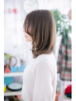 ミック ヘアアンドビューティー 大山店(miq  Hair&Beauty)&nbsp;センターパートの…ビューティ・ワンカール