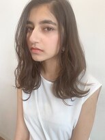 マリアバイアフロート(Maria by AFLOAT)&nbsp;フォギーベージュ外国人風かきあげラフウェーブ