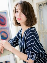 モッズ ヘア 福岡姪浜店(mod's hair)&nbsp;*mod's姪浜*…オリーブアッシュx無造作感パーマの大人ロブd