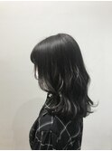 地毛風艶髪カラー