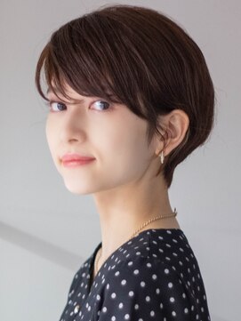 サーカス バイ ビュートリアム 青山(CIRCUS by BEAUTRIUM) マッシュショート 大人可愛い うる艶髪 暖色系カラー 30代40代