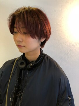 エイミー(Aimee) Aimee 町田 オレンジブラウン×フェザーバング